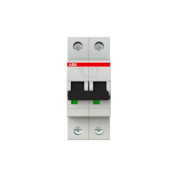ABB S202-C50 | Автоматичен прекъсвач | 2P, 50A, крива C