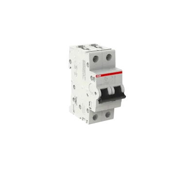 ABB S202-K25 | Автоматичен прекъсвач | 2P, 25A, крива K ABB S202-K25 | Автоматичен прекъсвач | 2P, 25A, крива K