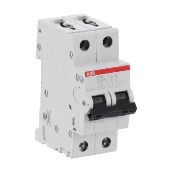 ABB S202-Z25 | Автоматичен прекъсвач | 2P, 25A, крива Z