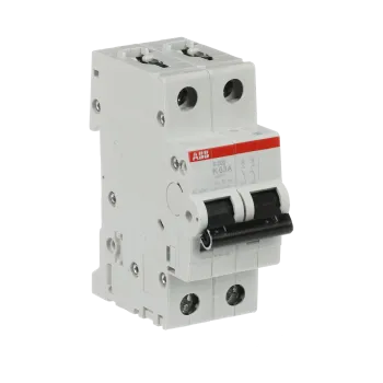 ABB S202-K63 | Автоматичен прекъсвач | 2P, 63A, крива K