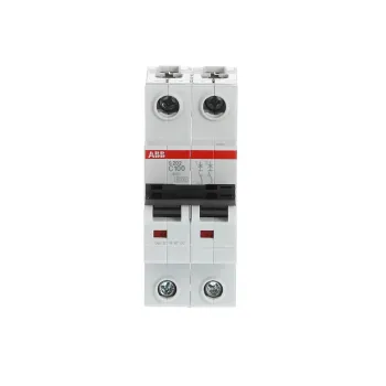 ABB S202-C100 | Автоматичен прекъсвач | 2P, 100A, крива C, 6kA