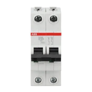 ABB S202-B100 | Автоматичен прекъсвач | 2P, 100A, крива B, 6kA