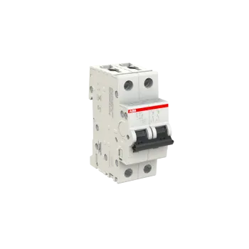 ABB S202-C1.6 | Автоматичен прекъсвач | 2P, 1.6A, крива C