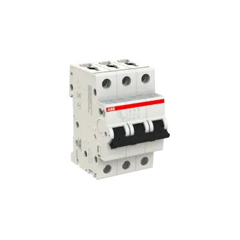 ABB S203-C25 | Автоматичен прекъсвач | 3P, 25A, крива C ABB S203-C25 | Автоматичен прекъсвач | 3P, 25A, крива C