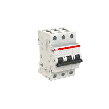 ABB S203-K1.6 | Автоматичен прекъсвач | 3P, 1.6A, крива K ABB S203-K1.6 | Автоматичен прекъсвач | 3P, 1.6A, крива K