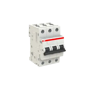 ABB S203-D32 | Автоматичен прекъсвач | 3P, 32A, крива D ABB S203-D32 | Автоматичен прекъсвач | 3P, 32A, крива D