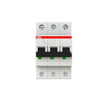 ABB S203-C32 | Автоматичен прекъсвач | 3P, 32A, крива C
