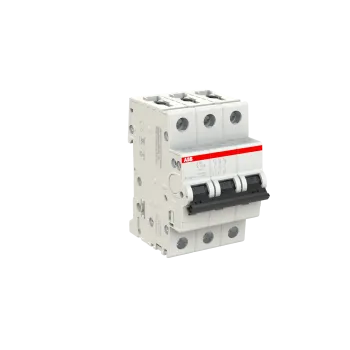 ABB S203-K10 | Автоматичен прекъсвач | 3P, 10A, крива K ABB S203-K10 | Автоматичен прекъсвач | 3P, 10A, крива K