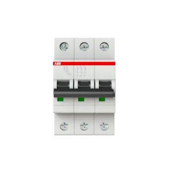 ABB S203-D50 | Автоматичен прекъсвач | 3P, 50A, крива D