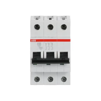 ABB S203-C50 | Автоматичен прекъсвач | 3P, 50A, крива C