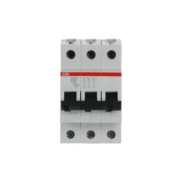 ABB S203-B50 | Автоматичен прекъсвач | 3P, 50A, крива B