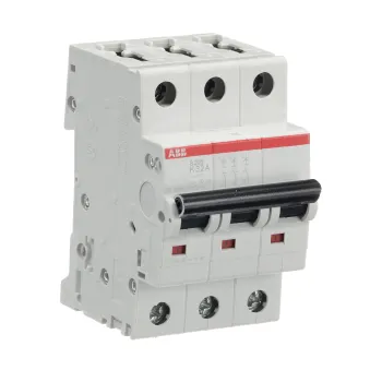ABB S203-K32 | Автоматичен прекъсвач | 3P, 32A, крива K ABB S203-K32 | Автоматичен прекъсвач | 3P, 32A, крива K