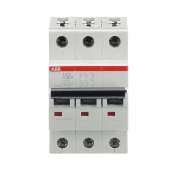 ABB S203-K32 | Автоматичен прекъсвач | 3P, 32A, крива K