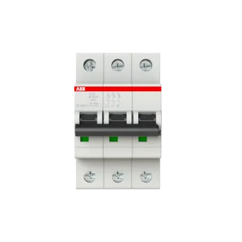 ABB S203-K50 | Автоматичен прекъсвач | 3P, 50A, крива K