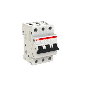 ABB S203-K63 | Автоматичен прекъсвач | 3P, 63A, крива K ABB S203-K63 | Автоматичен прекъсвач | 3P, 63A, крива K