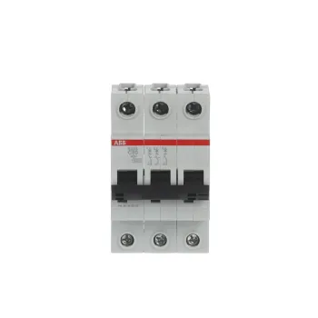 ABB S203-C80 | Автоматичен прекъсвач | 3P, 80A, крива C, 6kA