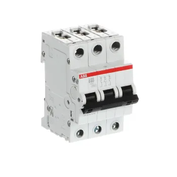 ABB S203-B80 | Автоматичен прекъсвач | 3P, 80A, крива B, 6kA ABB S203-B80 | Автоматичен прекъсвач | 3P, 80A, крива B, 6kA