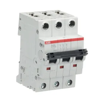 ABB S203-C100 | Автоматичен прекъсвач | 3P, 100A, крива C, 6kA ABB S203-C100 | Автоматичен прекъсвач | 3P, 100A, крива C, 6kA