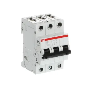 ABB S203-B100 | Автоматичен прекъсвач | 3P, 100A, крива B, 6kA