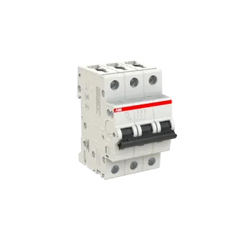 ABB S203-C1.6 | Автоматичен прекъсвач | 3P, 1.6A, крива C ABB S203-C1.6 | Автоматичен прекъсвач | 3P, 1.6A, крива C
