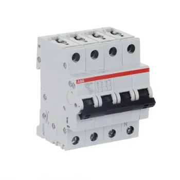 ABB S203-C2NA | Автоматичен прекъсвач | 3P+N, 2A, крива C ABB S203-C2NA | Автоматичен прекъсвач | 3P+N, 2A, крива C