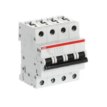 ABB S203-D6NA | Автоматичен прекъсвач | 3P+N, 6A, крива D ABB S203-D6NA | Автоматичен прекъсвач | 3P+N, 6A, крива D