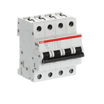 ABB S203-B10NA | Автоматичен прекъсвач | 3P+N, 10A, крива B