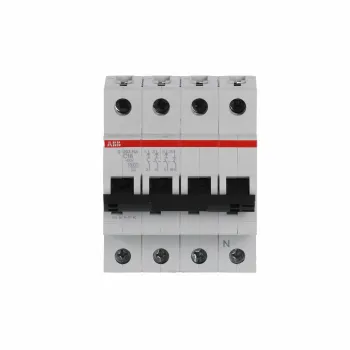 ABB S203-C16NA | Автоматичен прекъсвач | 3P+N, 16A, крива C
