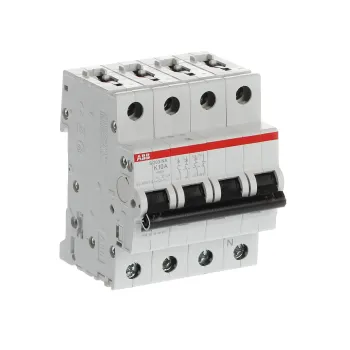 ABB S203-K10NA | Автоматичен прекъсвач | 3P+N, 10A, крива K ABB S203-K10NA | Автоматичен прекъсвач | 3P+N, 10A, крива K
