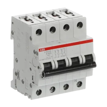 ABB S203-K16NA | Автоматичен прекъсвач | 3P+N, 16A, крива K ABB S203-K16NA | Автоматичен прекъсвач | 3P+N, 16A, крива K