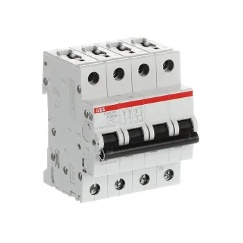 ABB S203-K20NA | Автоматичен прекъсвач | 3P+N, 20A, крива K ABB S203-K20NA | Автоматичен прекъсвач | 3P+N, 20A, крива K
