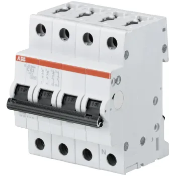 ABB S203-C16NA MTB | Автоматичен прекъсвач | 3P+N, 16A, крива C ABB S203-C16NA MTB | Автоматичен прекъсвач | 3P+N, 16A, крива C