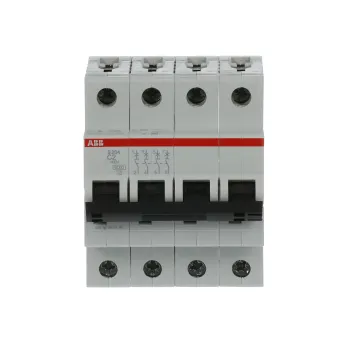 ABB S204-C2 | Автоматичен прекъсвач | 4P, 2A, крива C