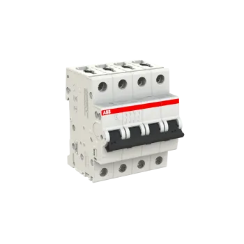 ABB S204-C6 | Автоматичен прекъсвач | 4P, 6A, крива C ABB S204-C6 | Автоматичен прекъсвач | 4P, 6A, крива C
