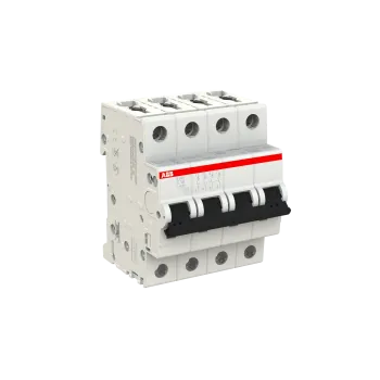 ABB S204-C10 | Автоматичен прекъсвач | 4P, 10A, крива C ABB S204-C10 | Автоматичен прекъсвач | 4P, 10A, крива C