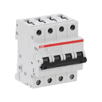 ABB S204-B10 | Автоматичен прекъсвач | 4P, 10A, крива B ABB S204-B10 | Автоматичен прекъсвач | 4P, 10A, крива B