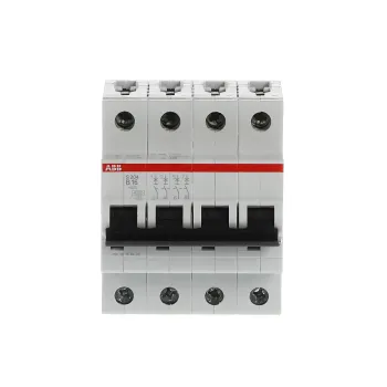 ABB S204-B16 | Автоматичен прекъсвач | 4P, 16A, крива B