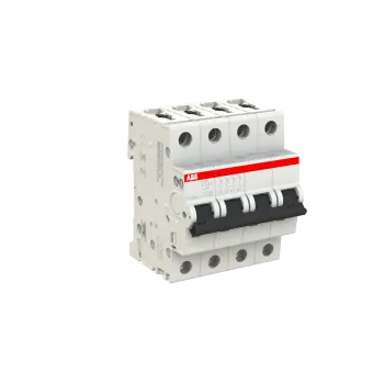 ABB S204-K1.6 | Автоматичен прекъсвач | 4P, 1.6A, крива K ABB S204-K1.6 | Автоматичен прекъсвач | 4P, 1.6A, крива K