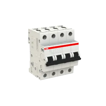 ABB S204-B32 | Автоматичен прекъсвач | 4P, 32A, крива B ABB S204-B32 | Автоматичен прекъсвач | 4P, 32A, крива B