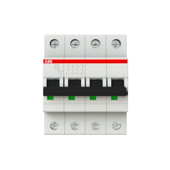 ABB S204-B32 | Автоматичен прекъсвач | 4P, 32A, крива B