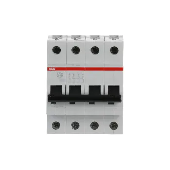 ABB S204-D40 | Автоматичен прекъсвач | 4P, 40A, крива D