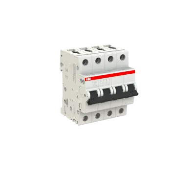 ABB S204-K50 | Автоматичен прекъсвач | 4P, 50A, крива K ABB S204-K50 | Автоматичен прекъсвач | 4P, 50A, крива K
