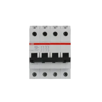 ABB S204-K63 | Автоматичен прекъсвач | 4P, 63A, крива K