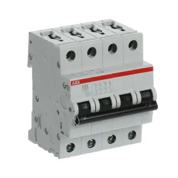 ABB S204-C63 | Автоматичен прекъсвач | 4P, 63A, крива C ABB S204-C63 | Автоматичен прекъсвач | 4P, 63A, крива C
