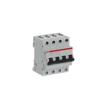 ABB S204-C100 | Автоматичен прекъсвач | 4P, 100A, крива C, 6kA ABB S204-C100 | Автоматичен прекъсвач | 4P, 100A, крива C, 6kA