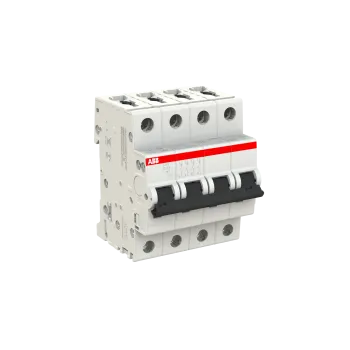 ABB S204-D0.5 | Автоматичен прекъсвач | 4P, 0.5A, крива D ABB S204-D0.5 | Автоматичен прекъсвач | 4P, 0.5A, крива D