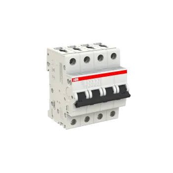 ABB S204-C0.5 | Автоматичен прекъсвач | 4P, 0.5A, крива C ABB S204-C0.5 | Автоматичен прекъсвач | 4P, 0.5A, крива C