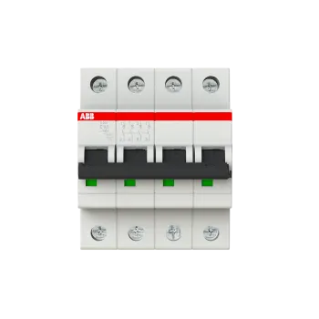 ABB S204-C0.5 | Автоматичен прекъсвач | 4P, 0.5A, крива C