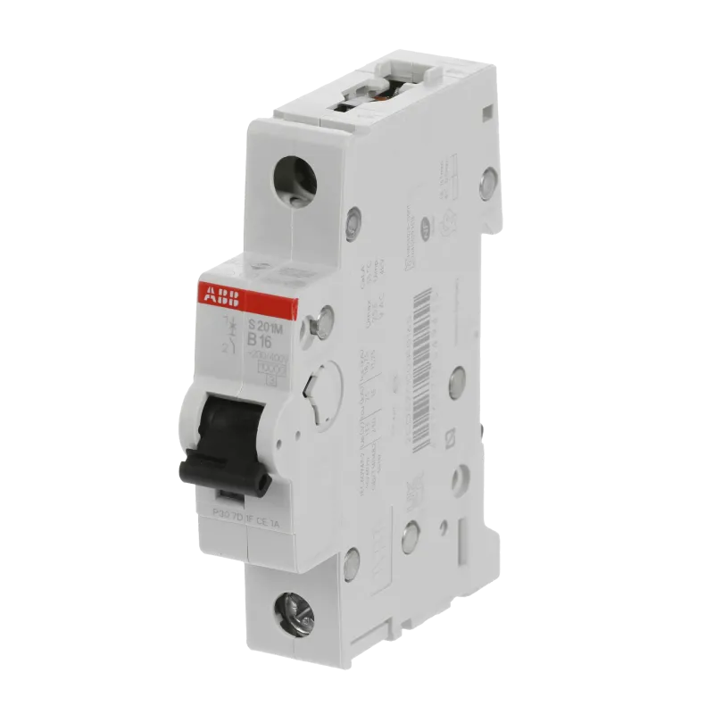 ABB S201M-B16 | Автоматичен прекъсвач | 1P, 16A, крива B