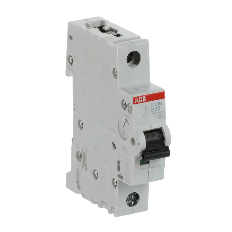 ABB S201M-D20 | Автоматичен прекъсвач | 1P, 20A, крива D